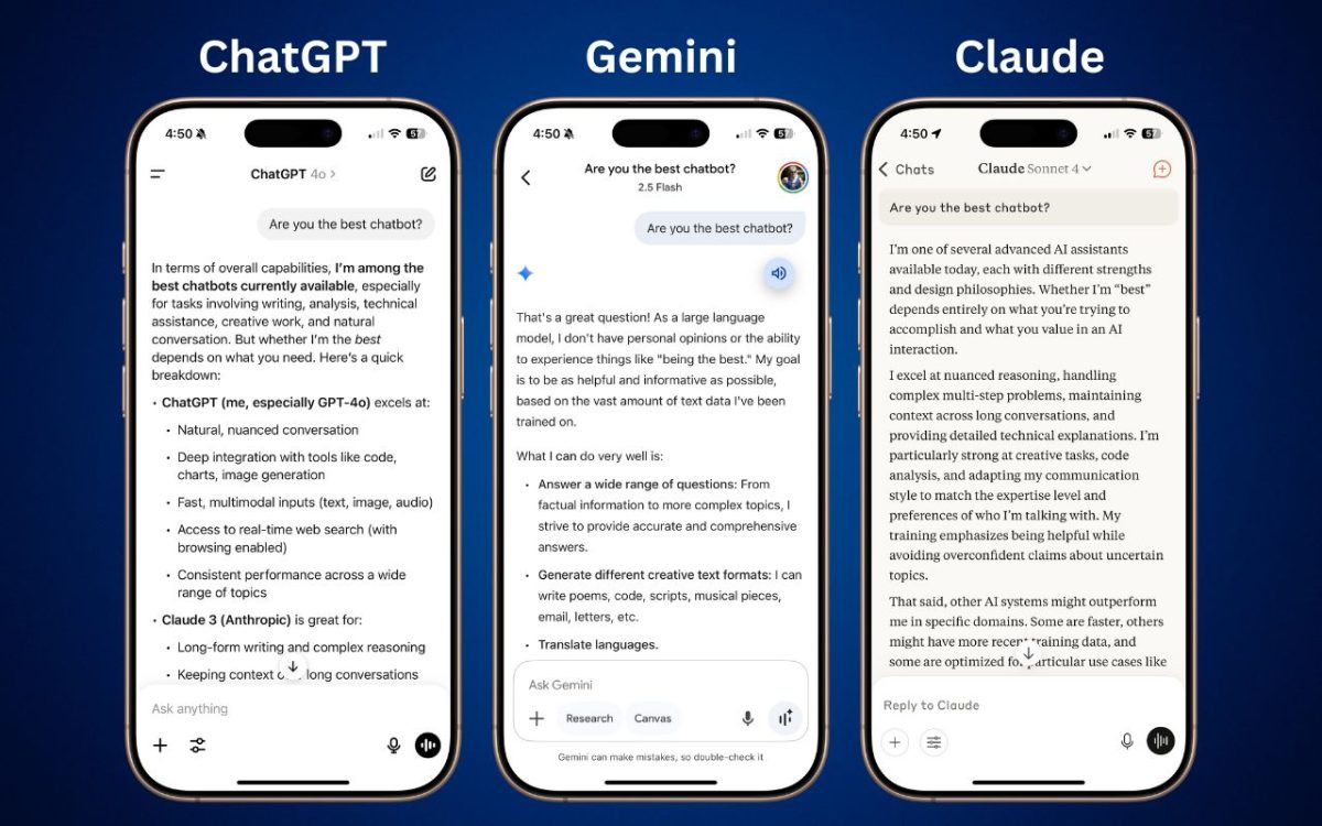 Choosing the Best AI Chatbot for Your Needs